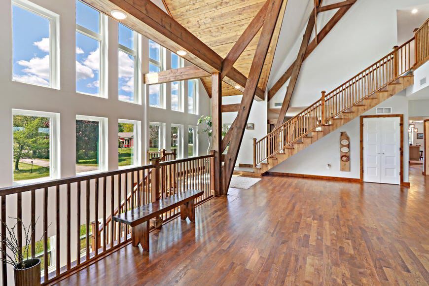 Here's the foyer
